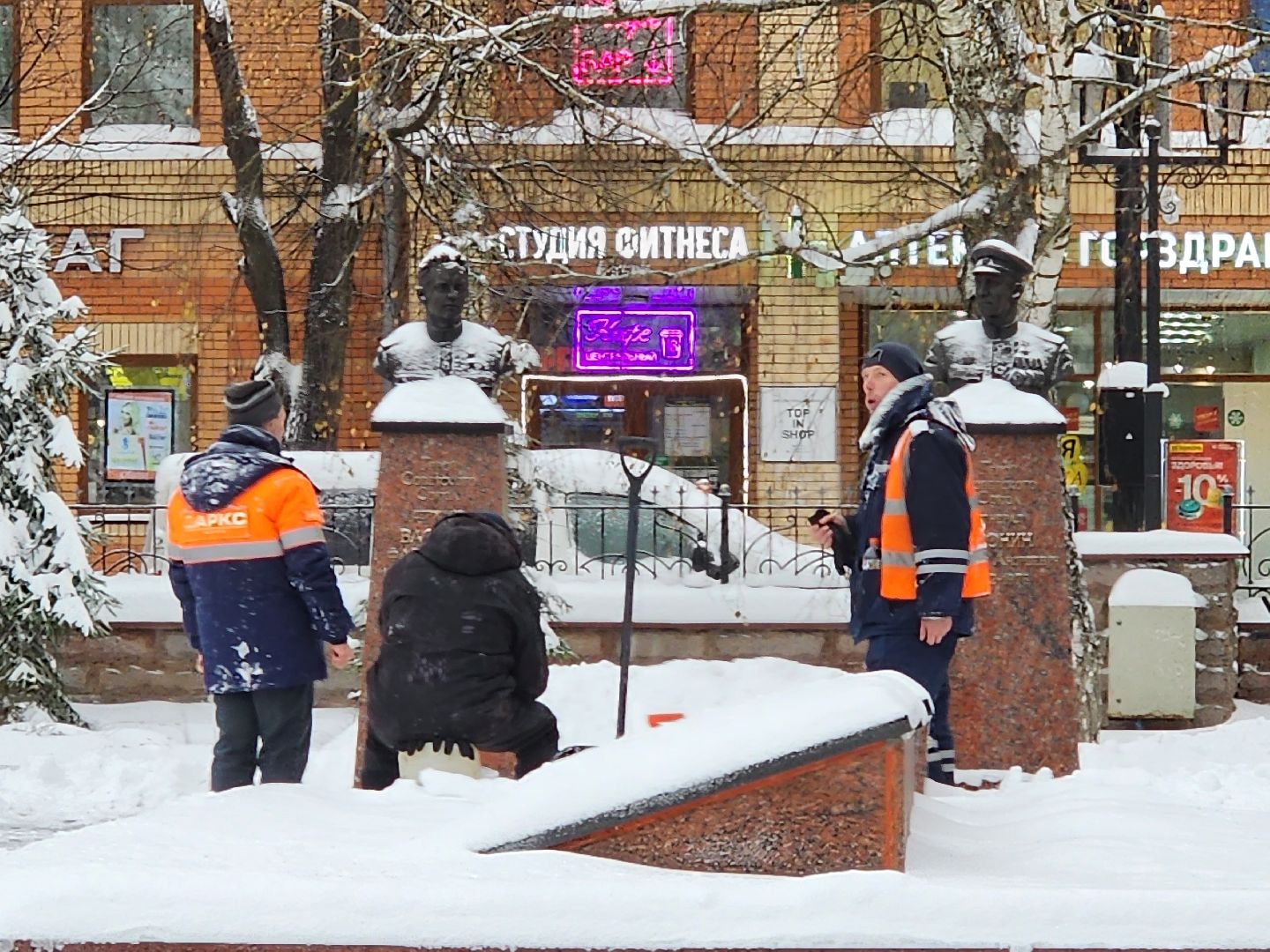 Звенигород, жкх, уборка снега,