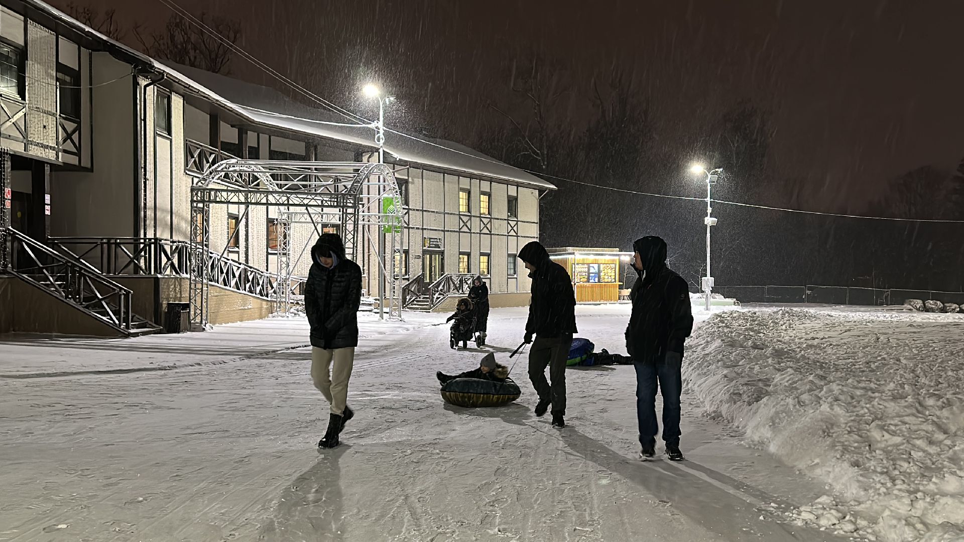 Одинцово, Лыжный сезон, зима в подмосковье,