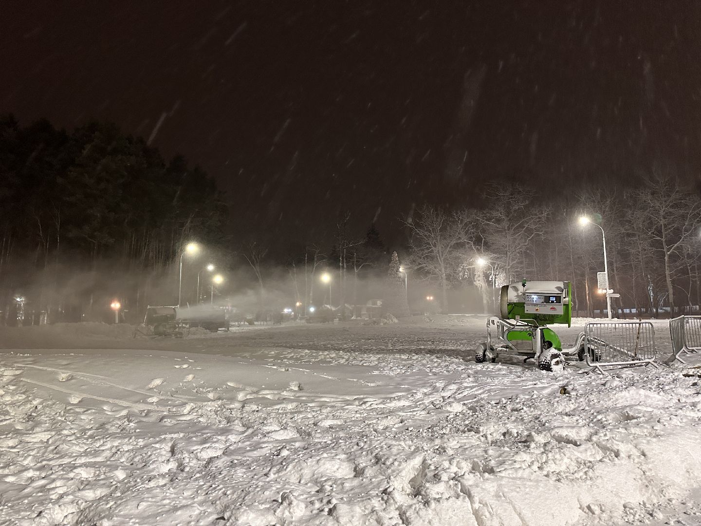 Одинцово, Лыжный сезон, зима в подмосковье,