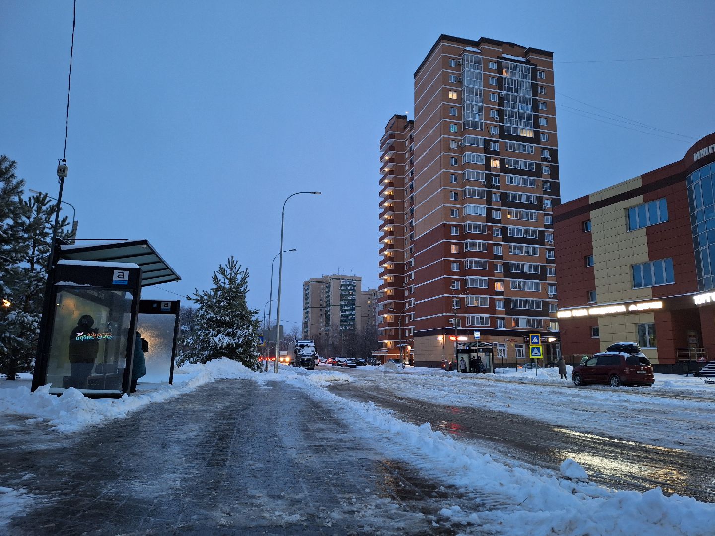 жкх, уборка снега, снегопад, Лосино-Петровский,