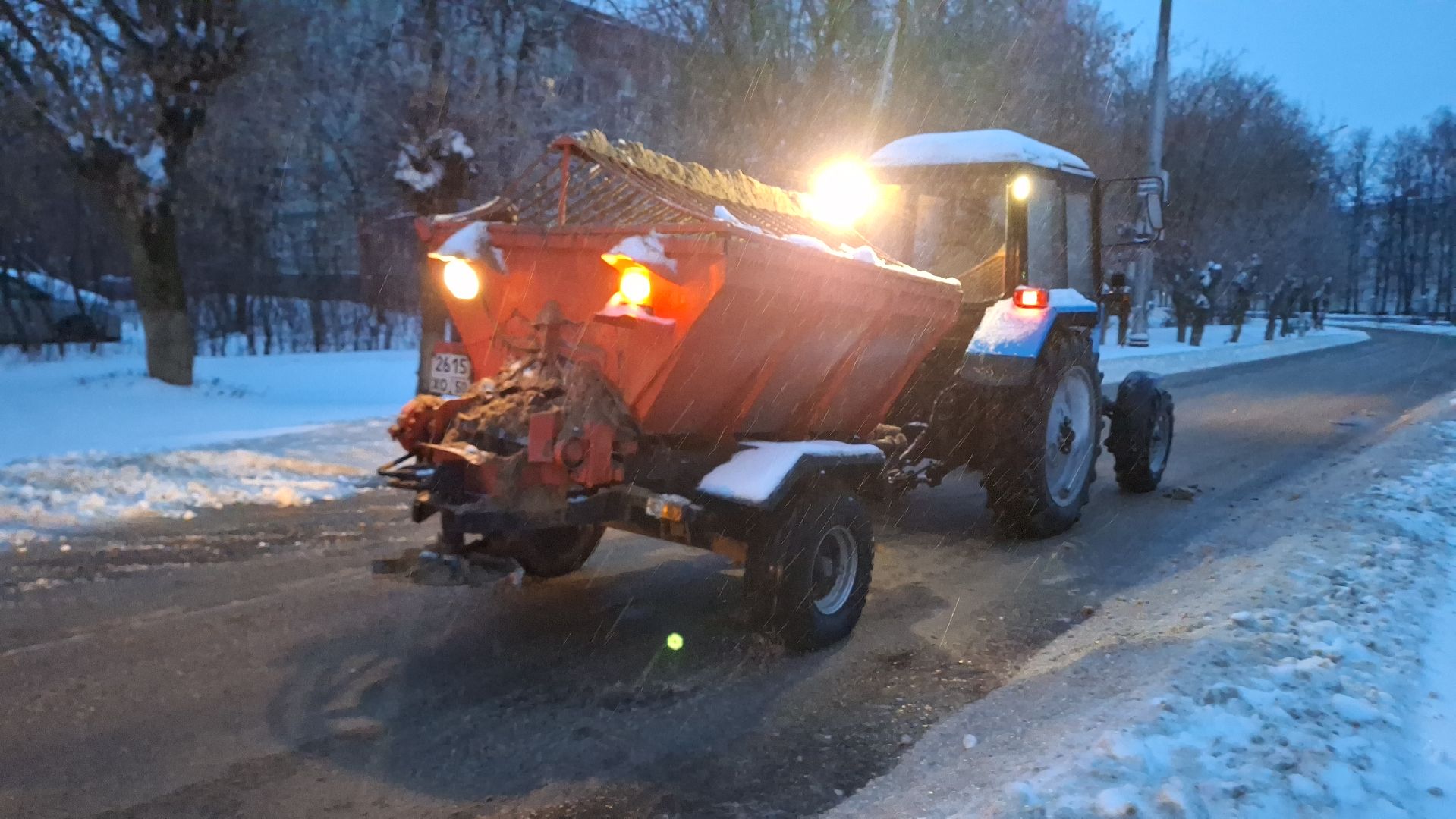 жкх, уборка снега, снегопад, Лосино-Петровский,