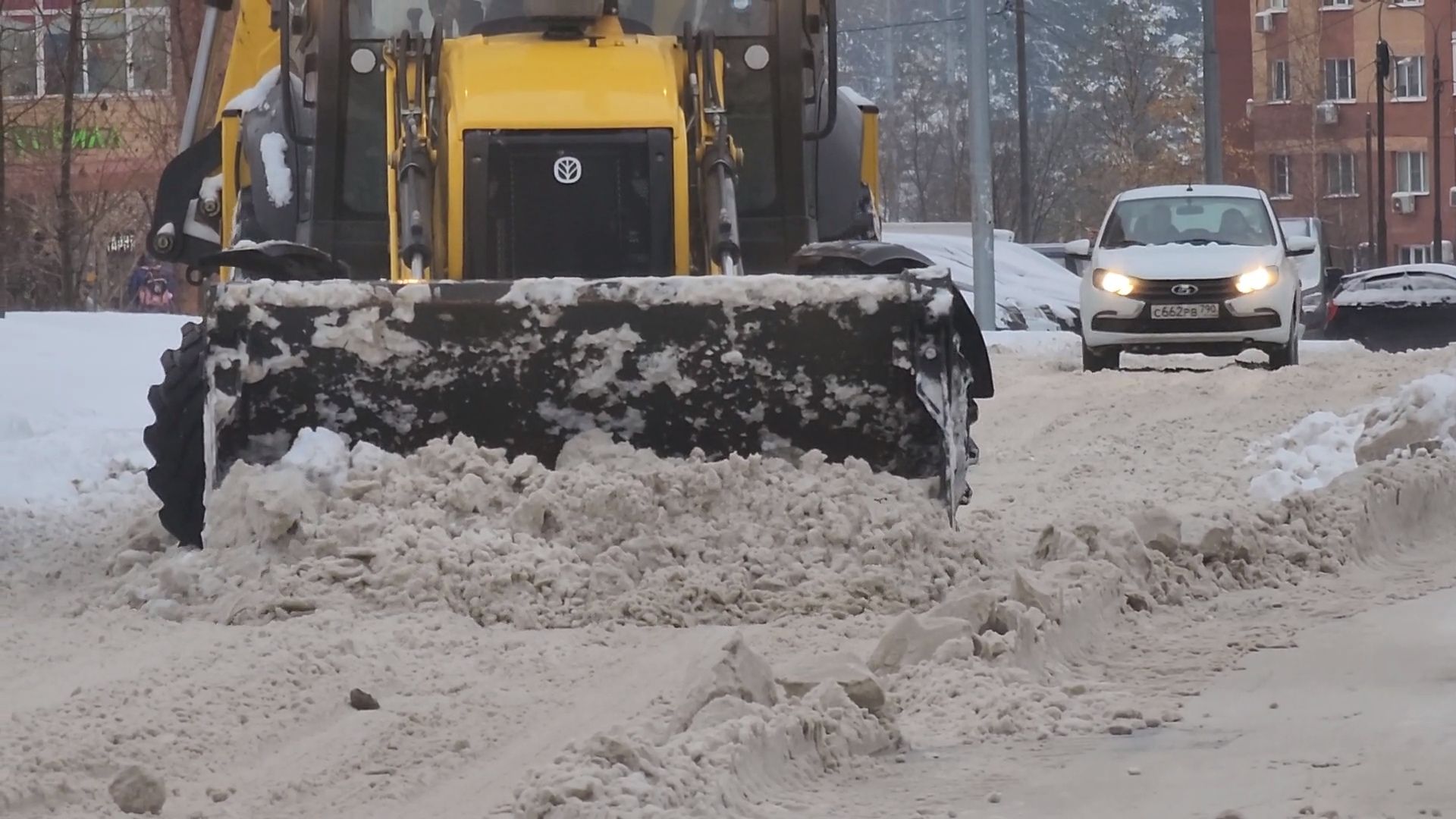 Одинцово, Лесной городок, снегопад,