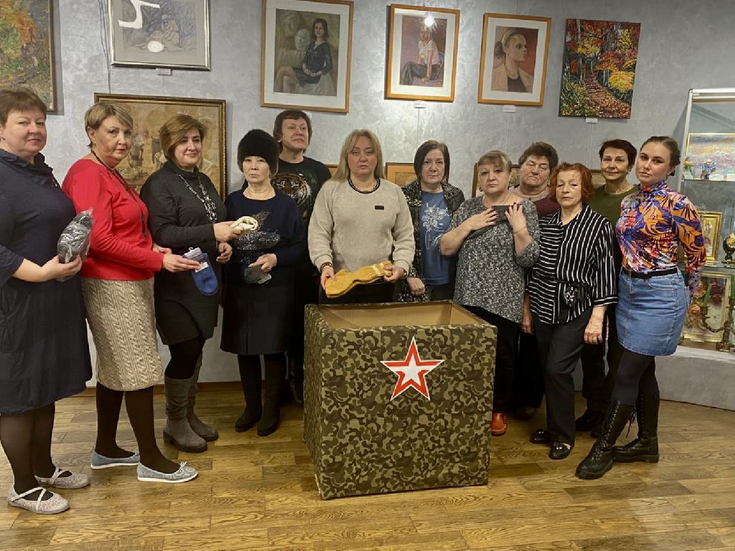 щедрый вторник, наро-фоминск, благотворительная акция, цдк звезда, культура подмосковья, носки для фронта,