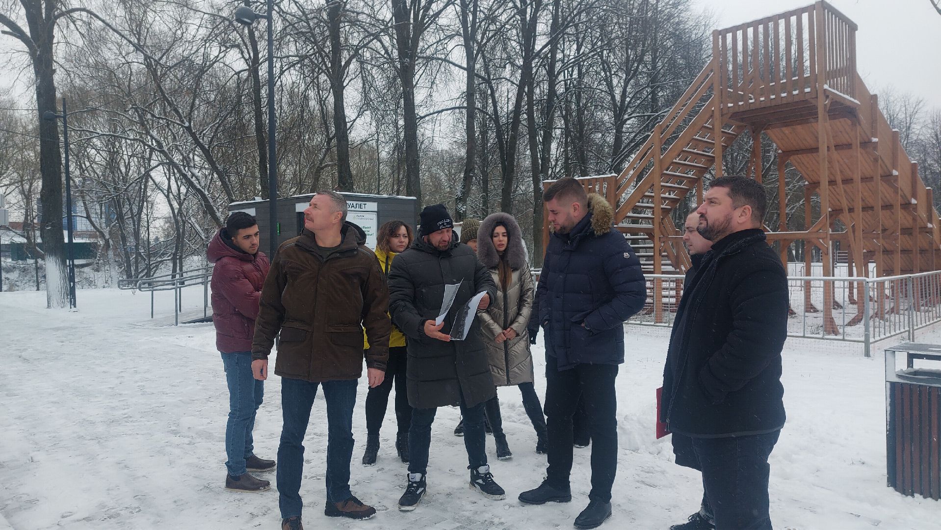 зима в подмосковье, зима близко, Благоустройство, Открытие катка,