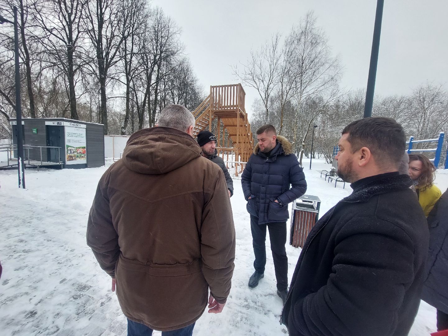 зима в подмосковье, зима близко, Благоустройство, Открытие катка,