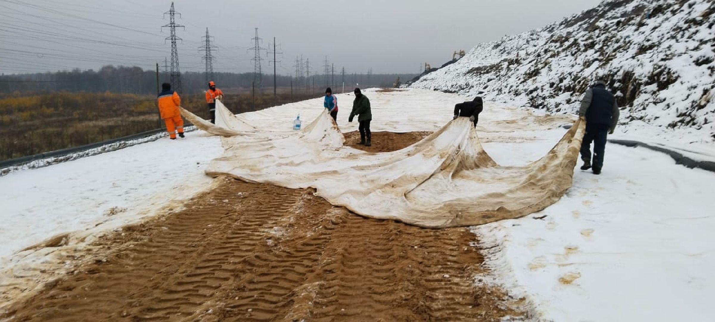 серпухов, подмосковье, ТБО Лесная, рекультивация,