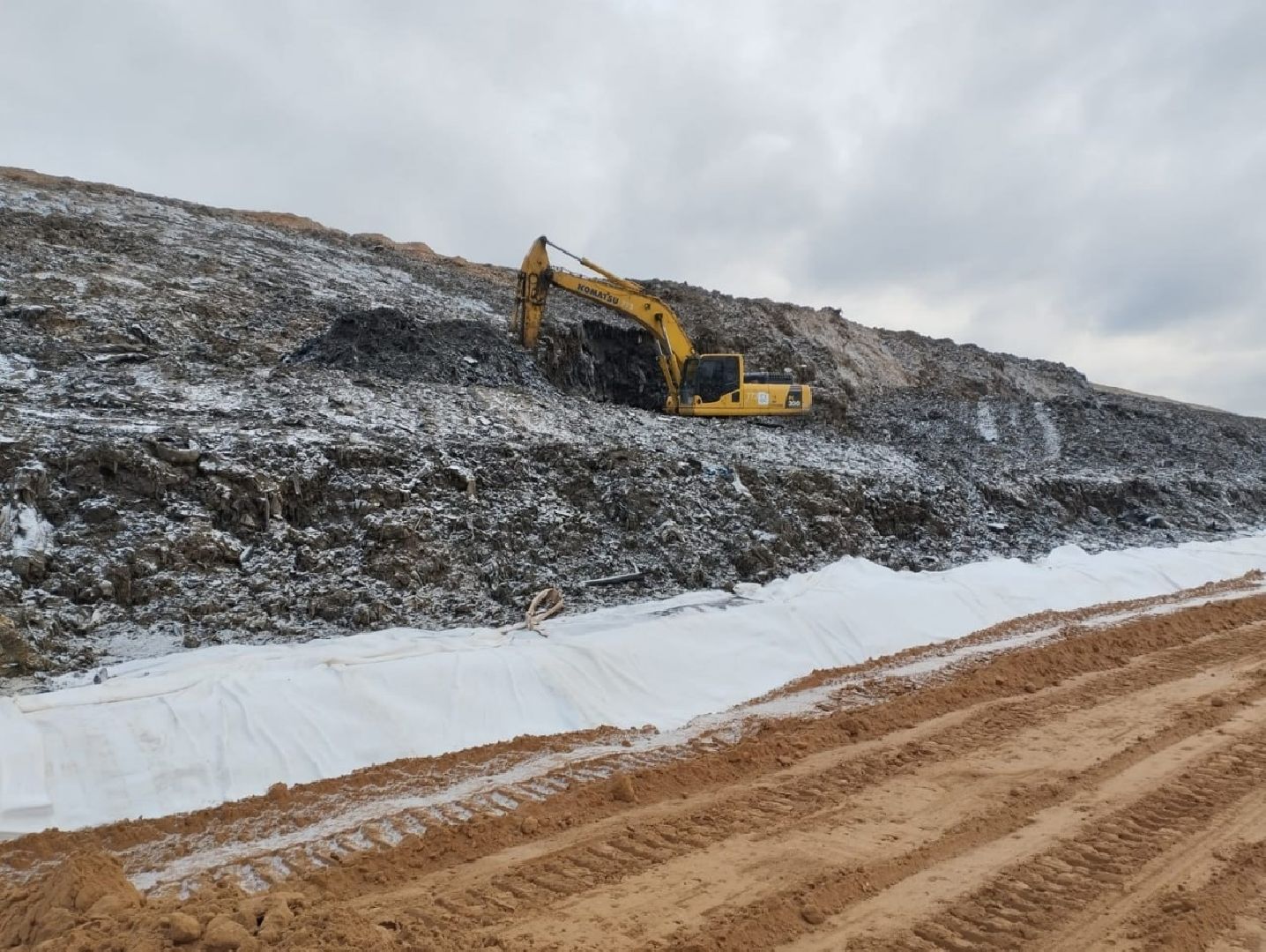 серпухов, подмосковье, ТБО Лесная, рекультивация,