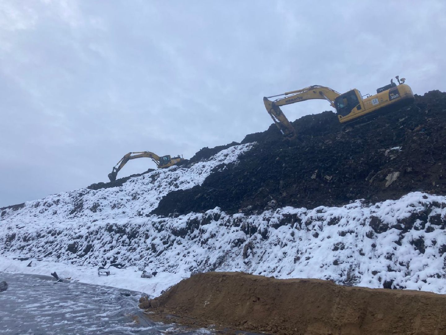 серпухов, подмосковье, ТБО Лесная, рекультивация,