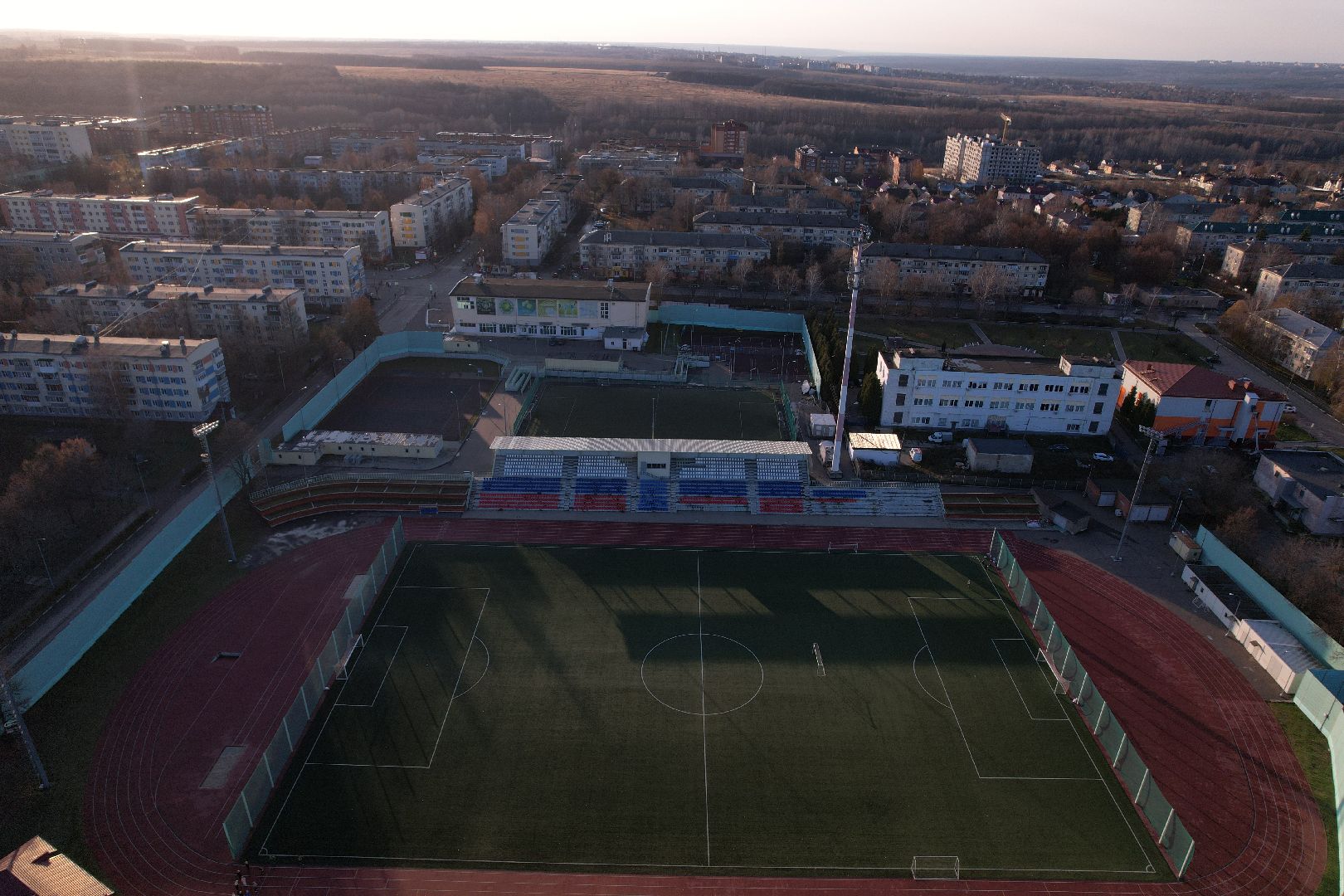 кашира, спорт,видео с коптера,