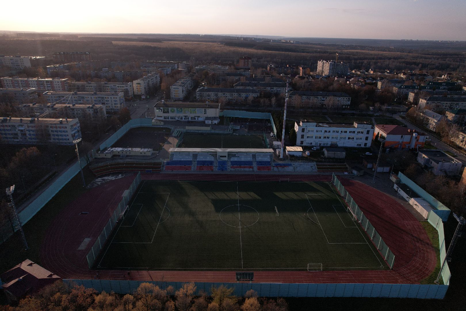 кашира, спорт,видео с коптера,