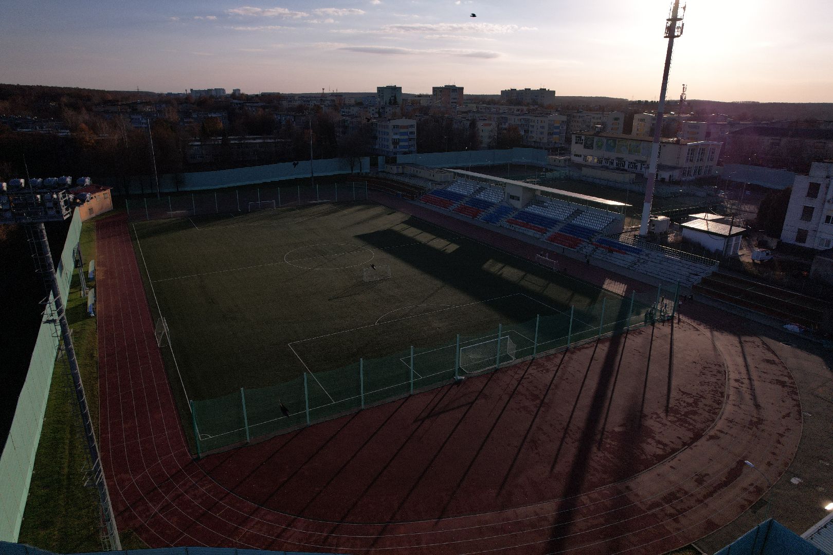 кашира, спорт,видео с коптера,