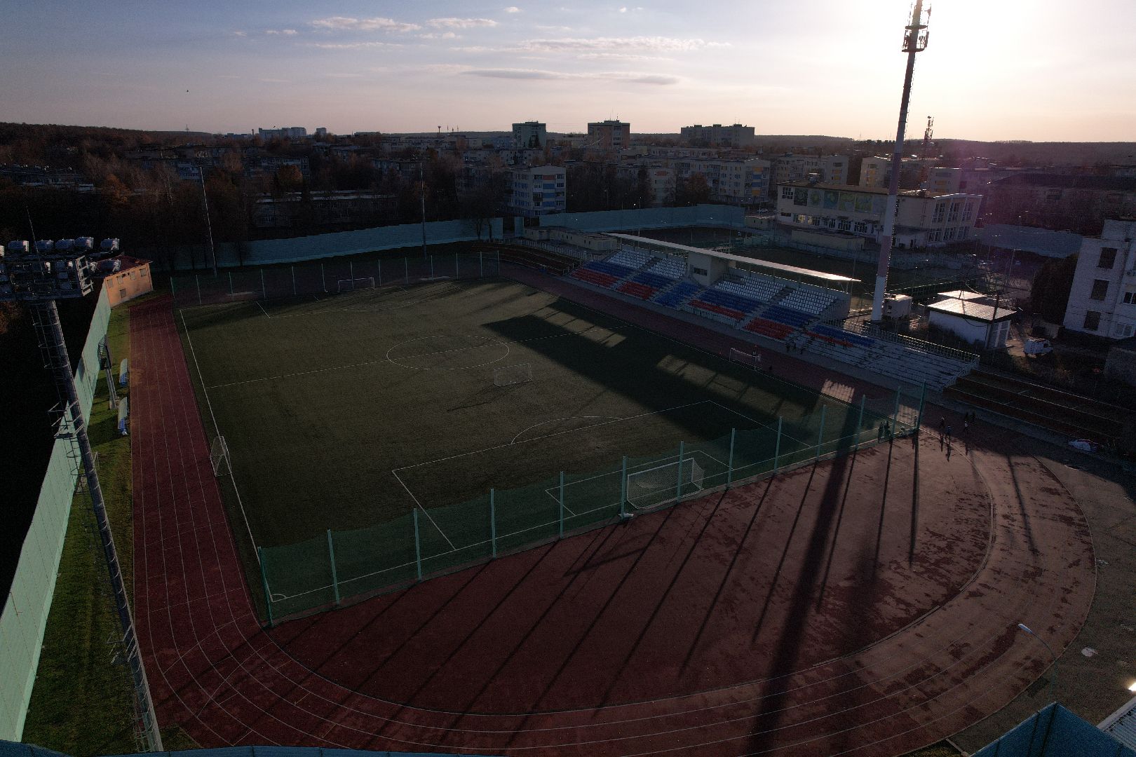 кашира, спорт,видео с коптера,