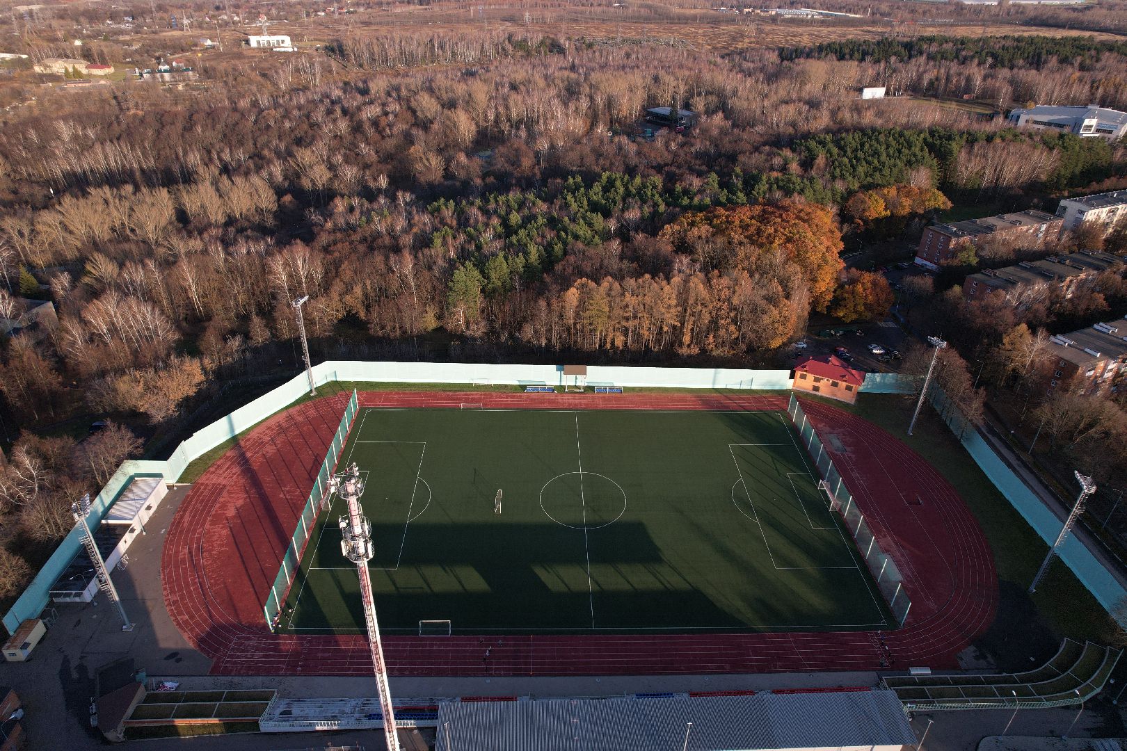 кашира, спорт,видео с коптера,