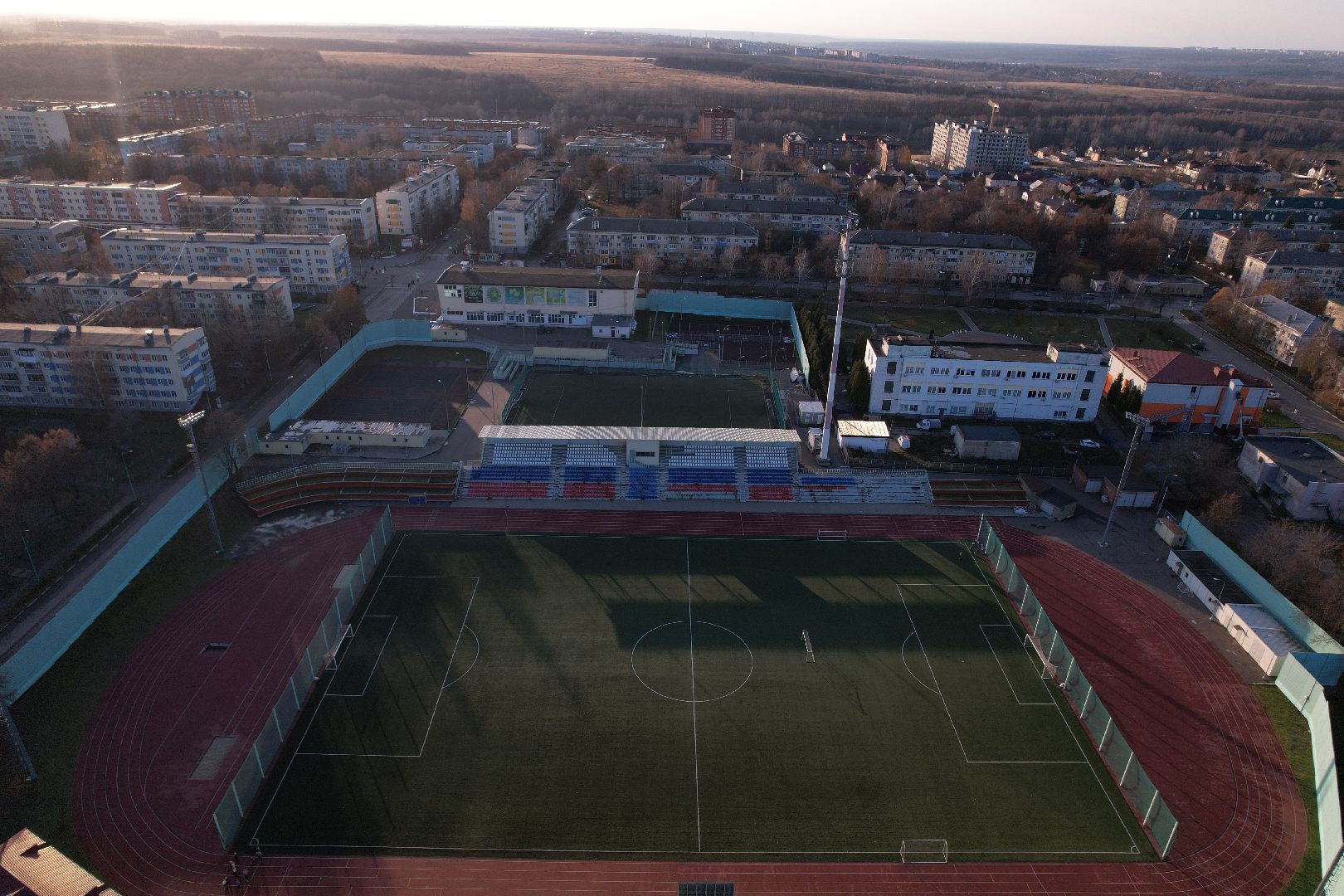 кашира, спорт,видео с коптера,