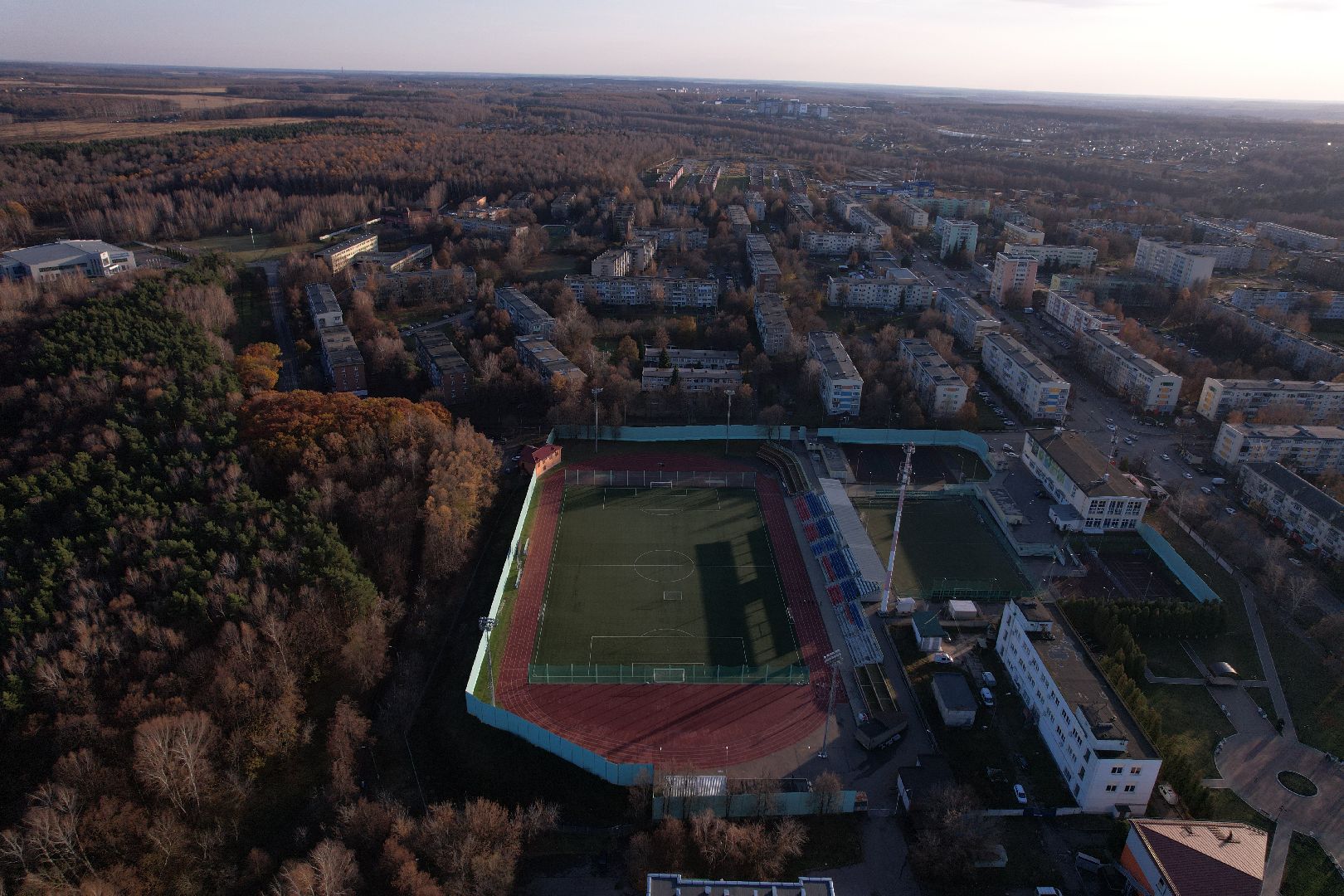 кашира, спорт,видео с коптера,