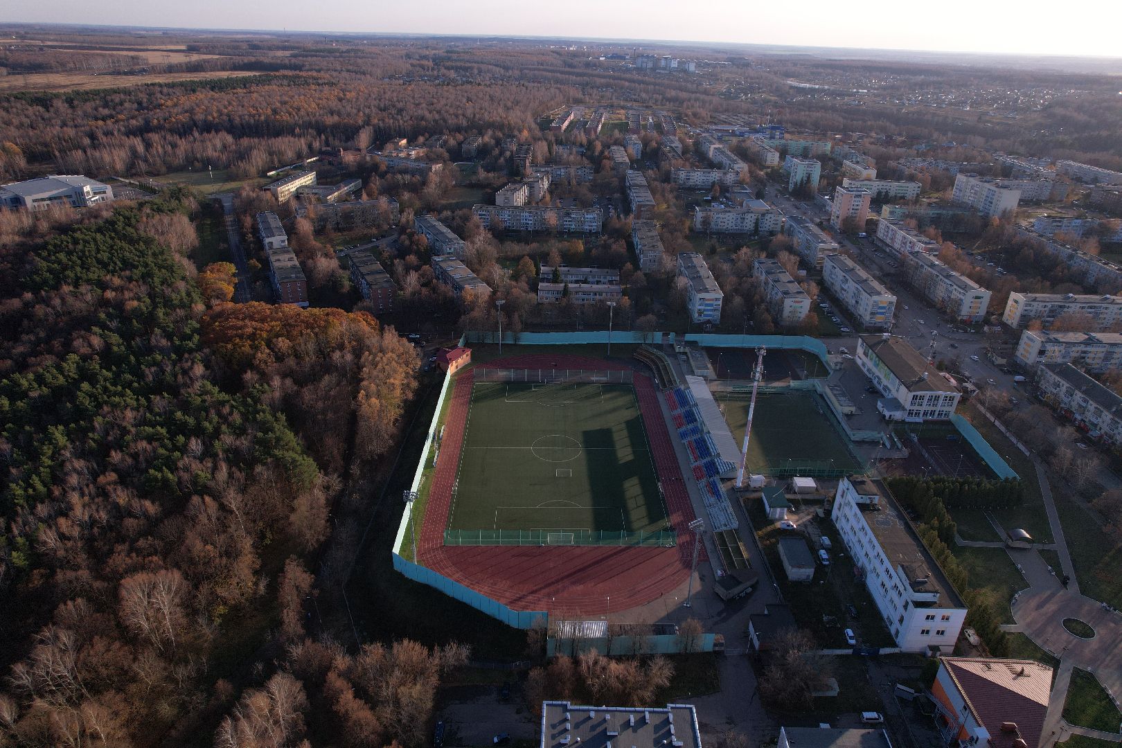 кашира, спорт,видео с коптера,