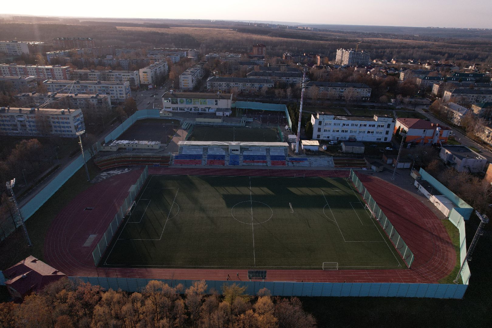 кашира, спорт,видео с коптера,