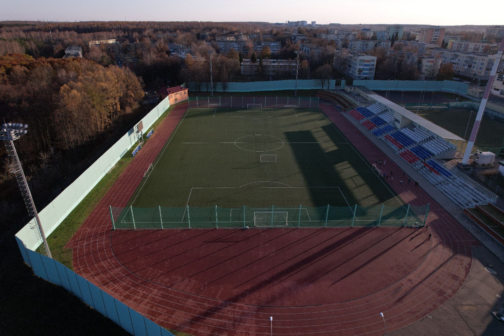 кашира, спорт,видео с коптера,