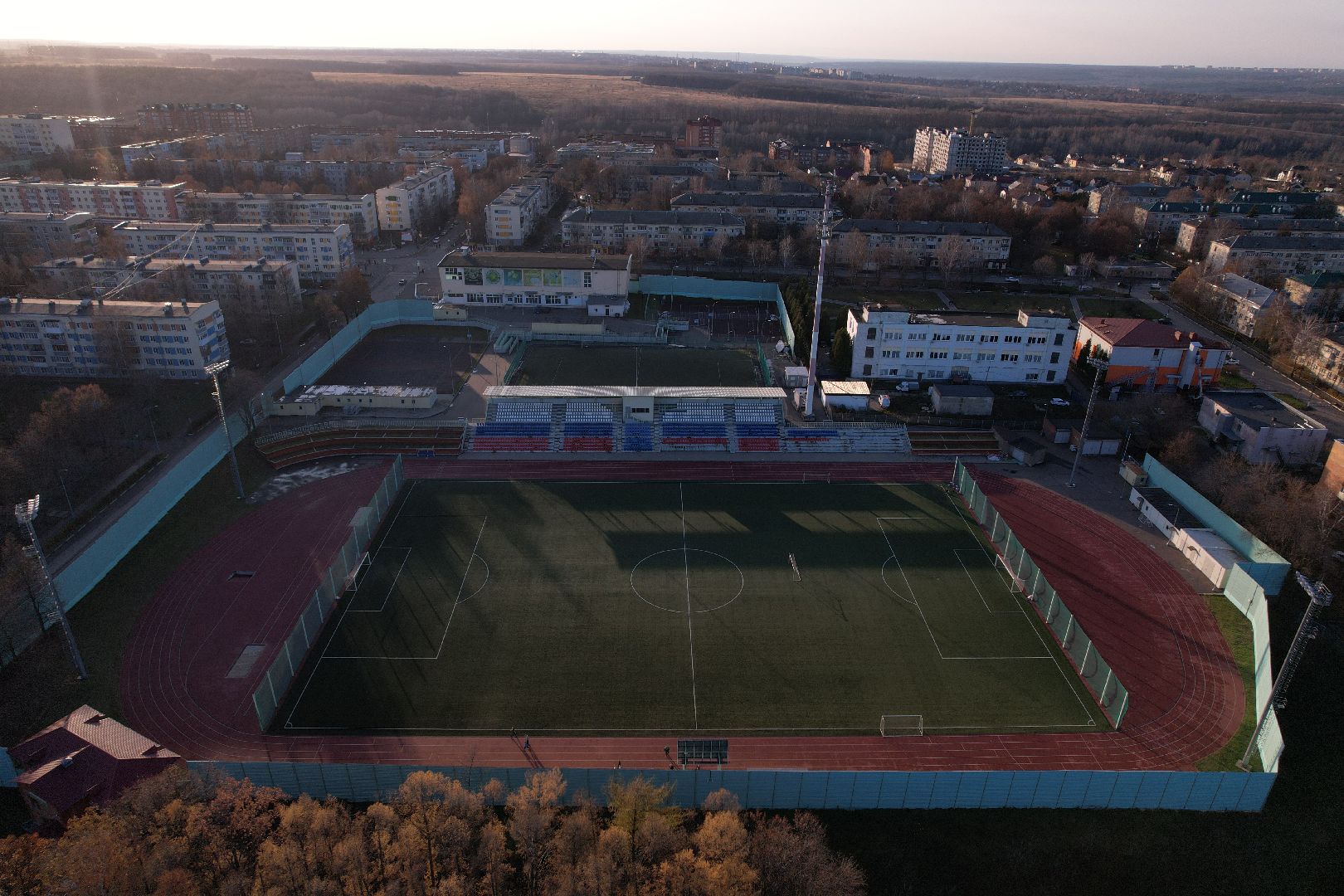 кашира, спорт,видео с коптера,