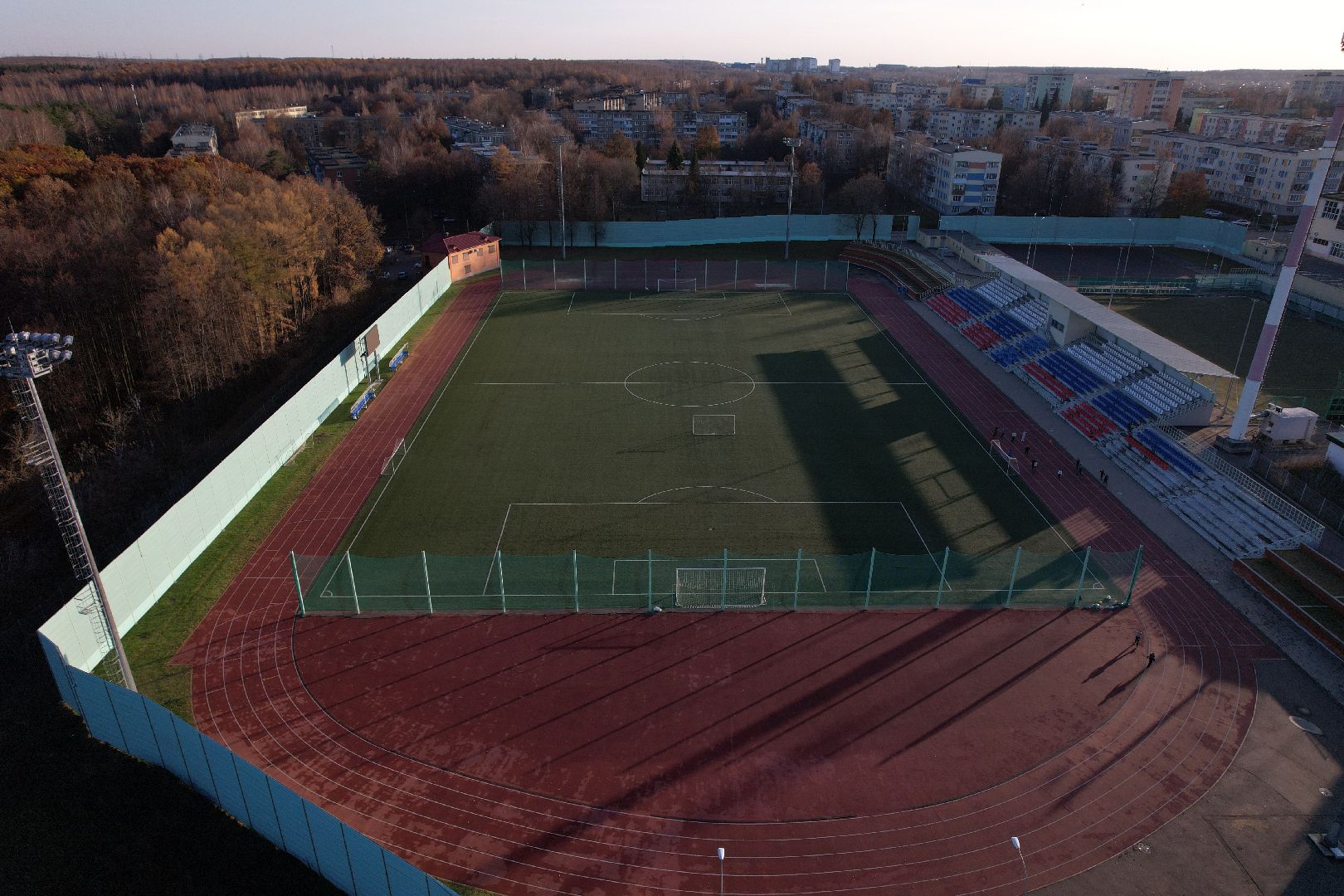 кашира, спорт,видео с коптера,