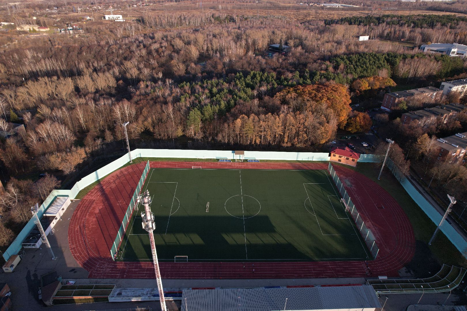 кашира, спорт,видео с коптера,