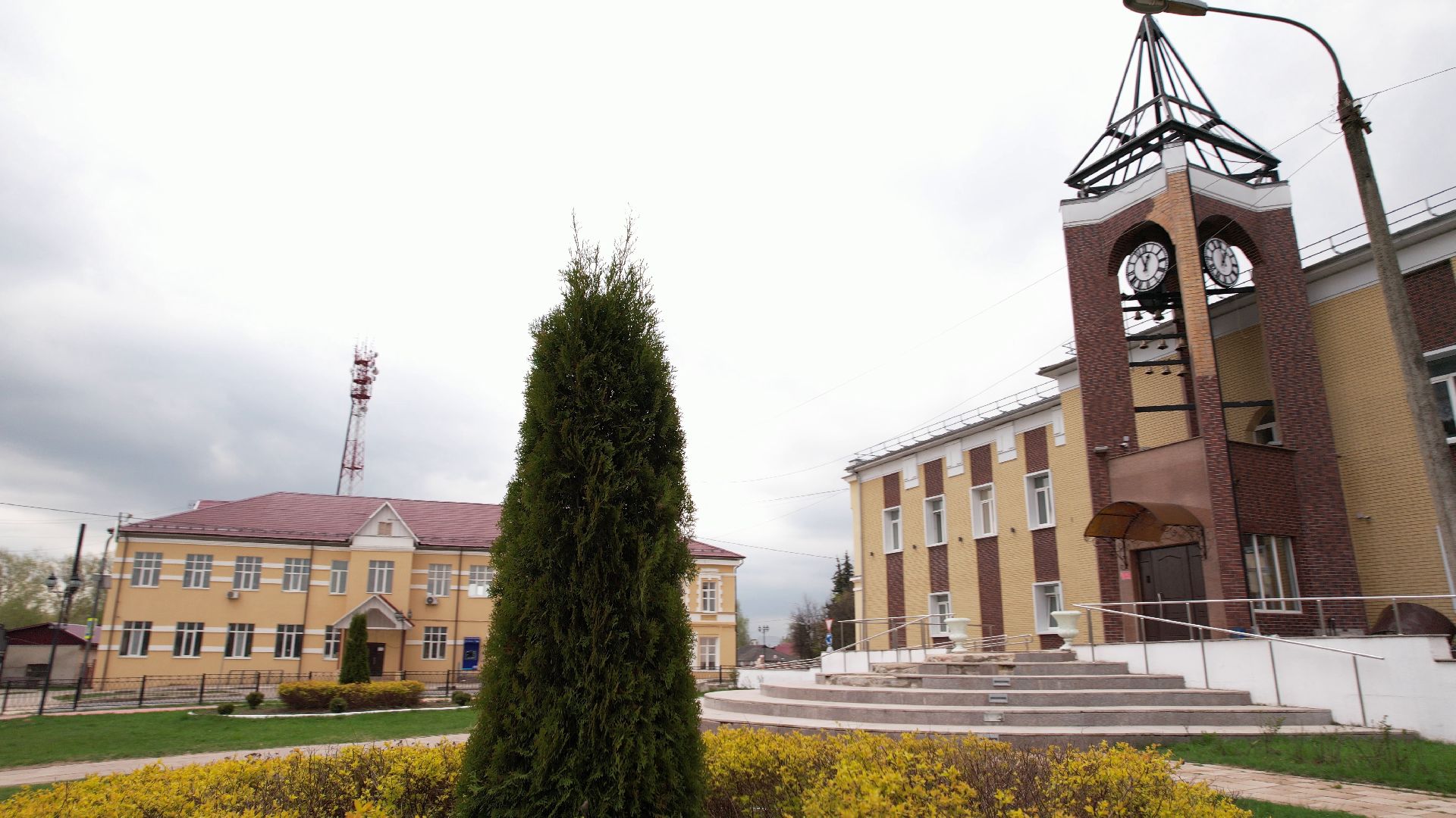 талдом, школа, благоустройство,видео с коптера,