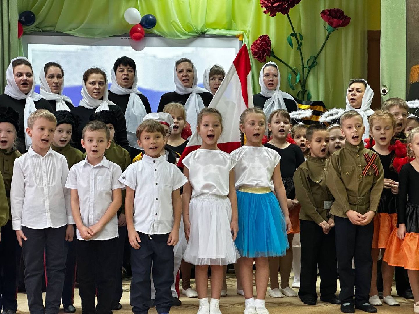 можайск, можайский городской округ, подмосковье, бородино, фестиваль, патриотический фестиваль, акция, дети, детские сады, Россия, слава,