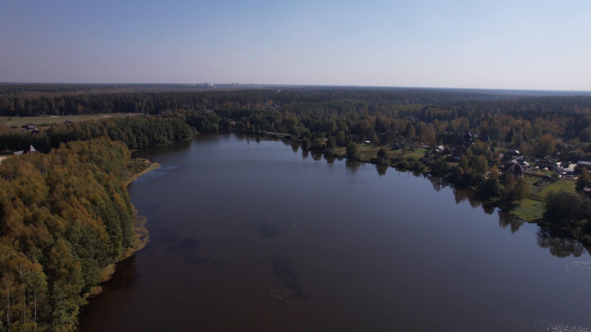 видео с коптера,