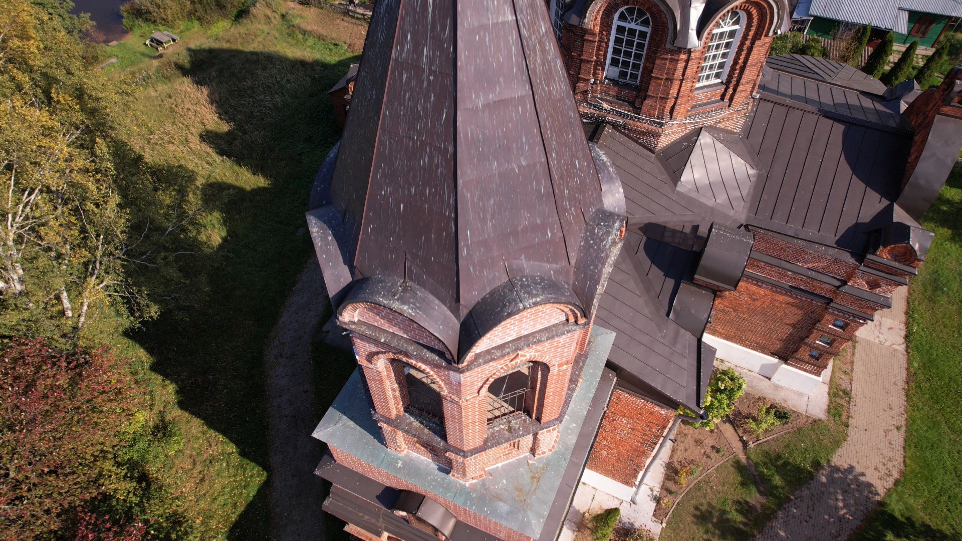 видео с коптера,