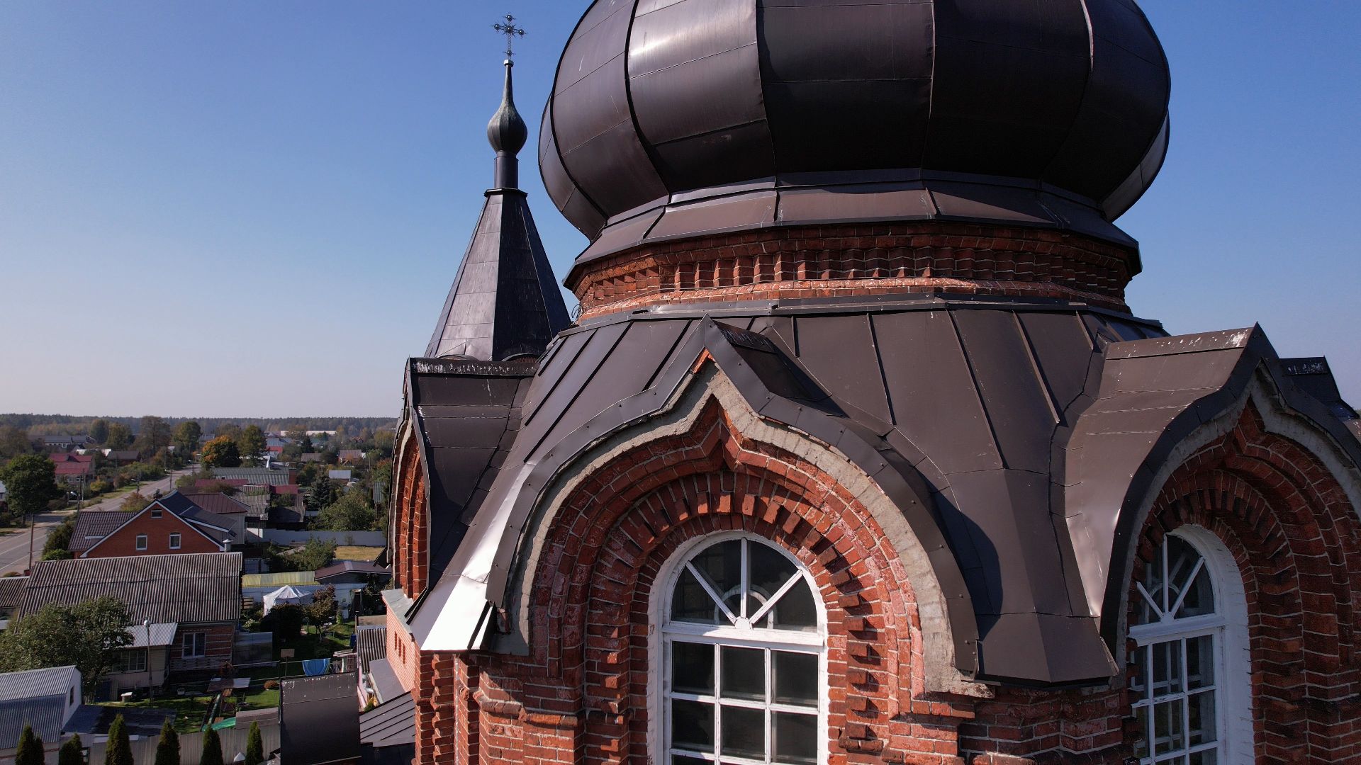 видео с коптера,