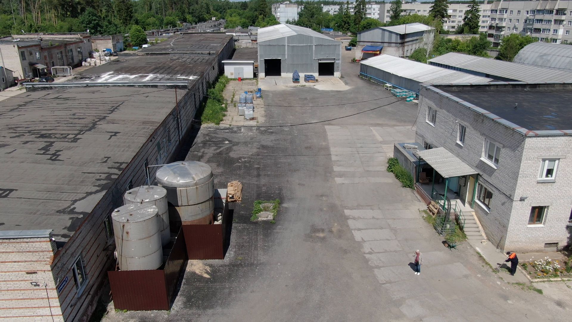 завод, щелково,видео с коптера,