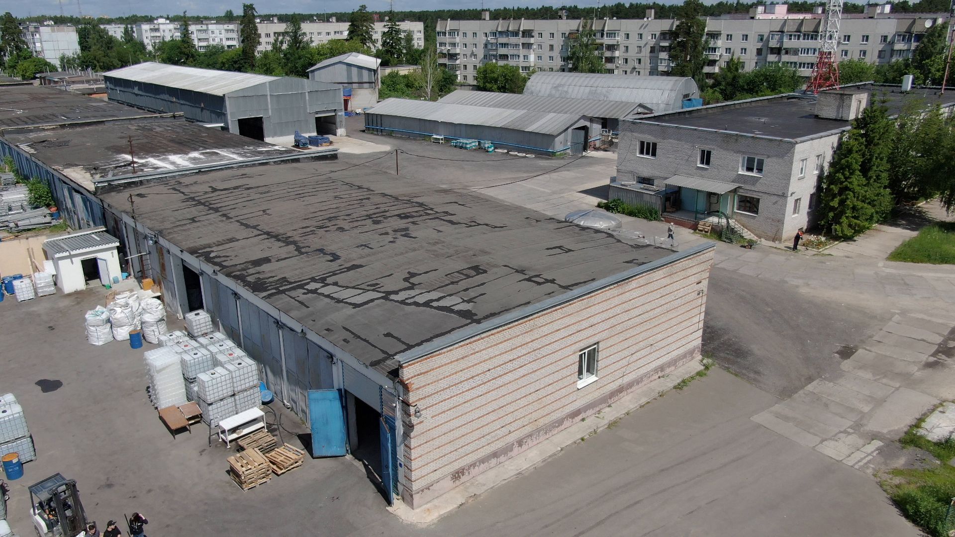 завод, щелково,видео с коптера,