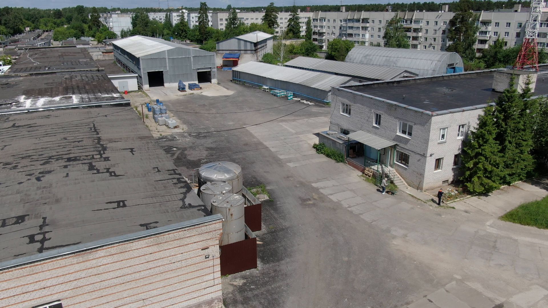 завод, щелково,видео с коптера,