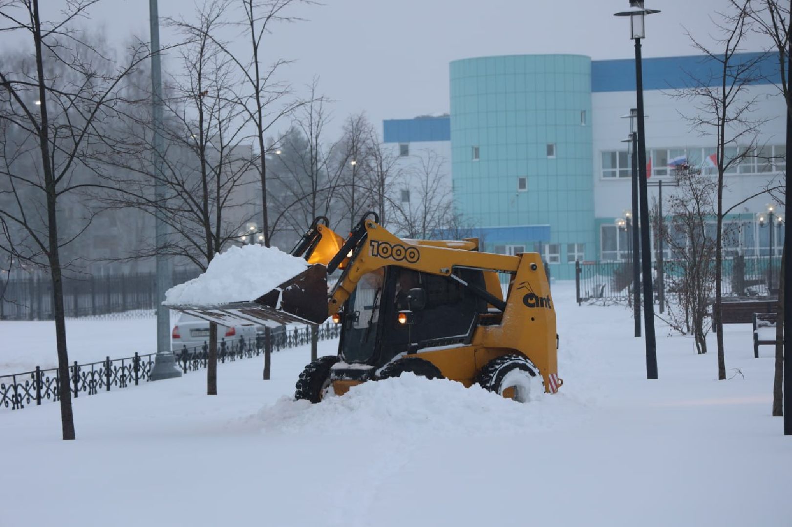 волоколамск, снегопад,