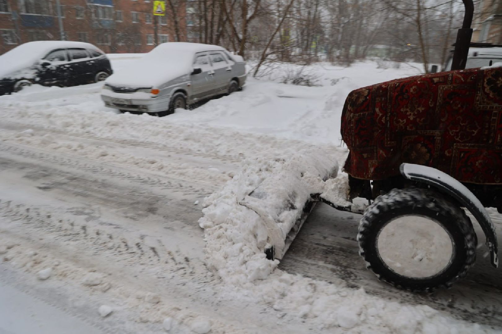 волоколамск, снегопад,