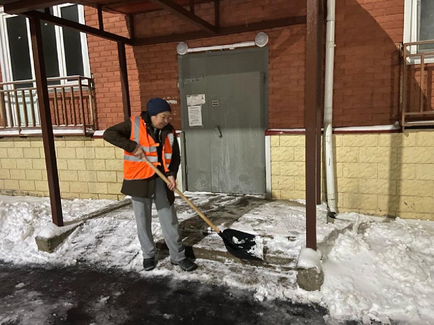 снегоуборка, благоустройство, управляющая компания, Рошаль,