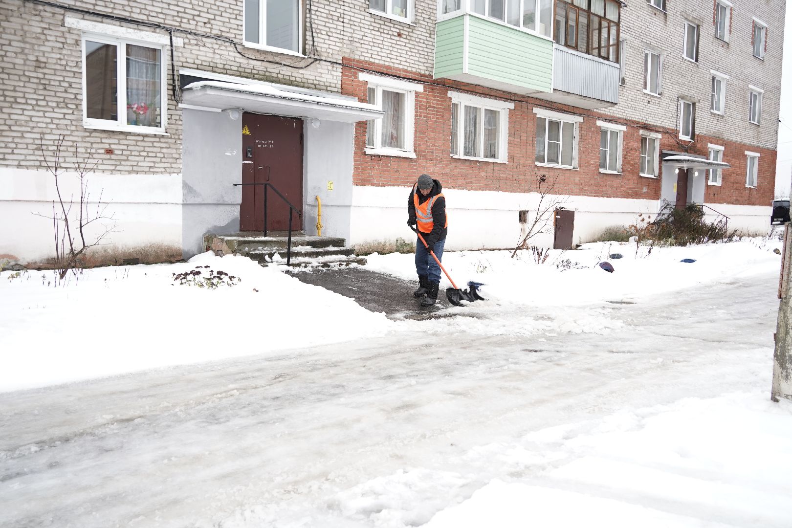 снегоуборка, благоустройство, управляющая компания, Рошаль,