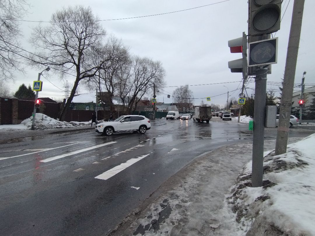 ПДД, Бело-лунная секция, светофор, Мытищи