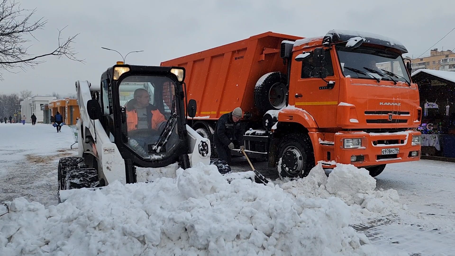 Одинцово, снег, жкх,