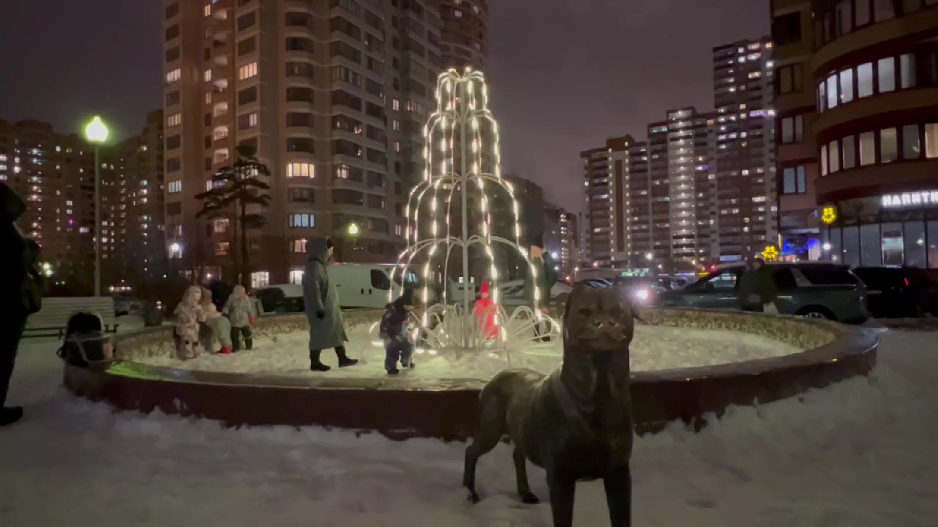 Реутов, новый год, украшение, свет, огни, елки,гирлянды,