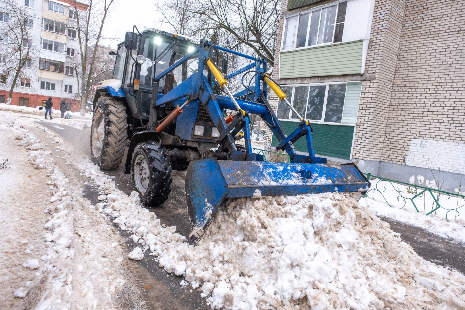 лыткарино, жкх, уборка, снегопад,