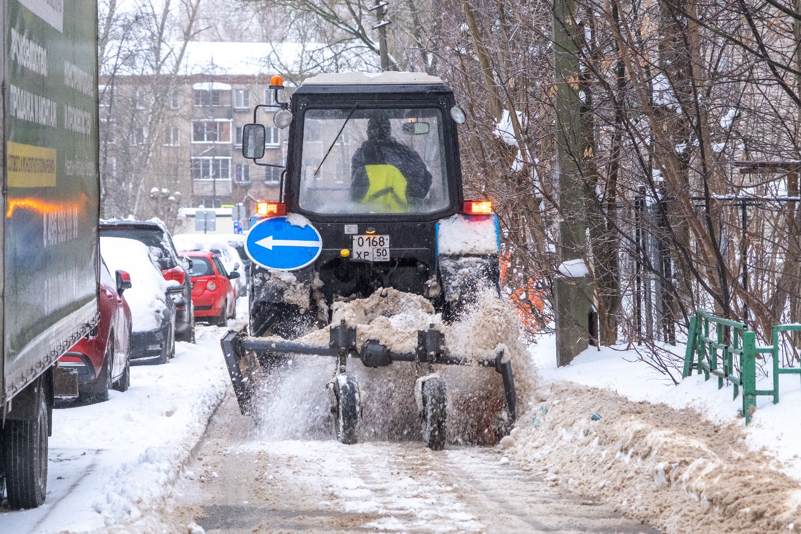 лыткарино, жкх, уборка, снегопад,