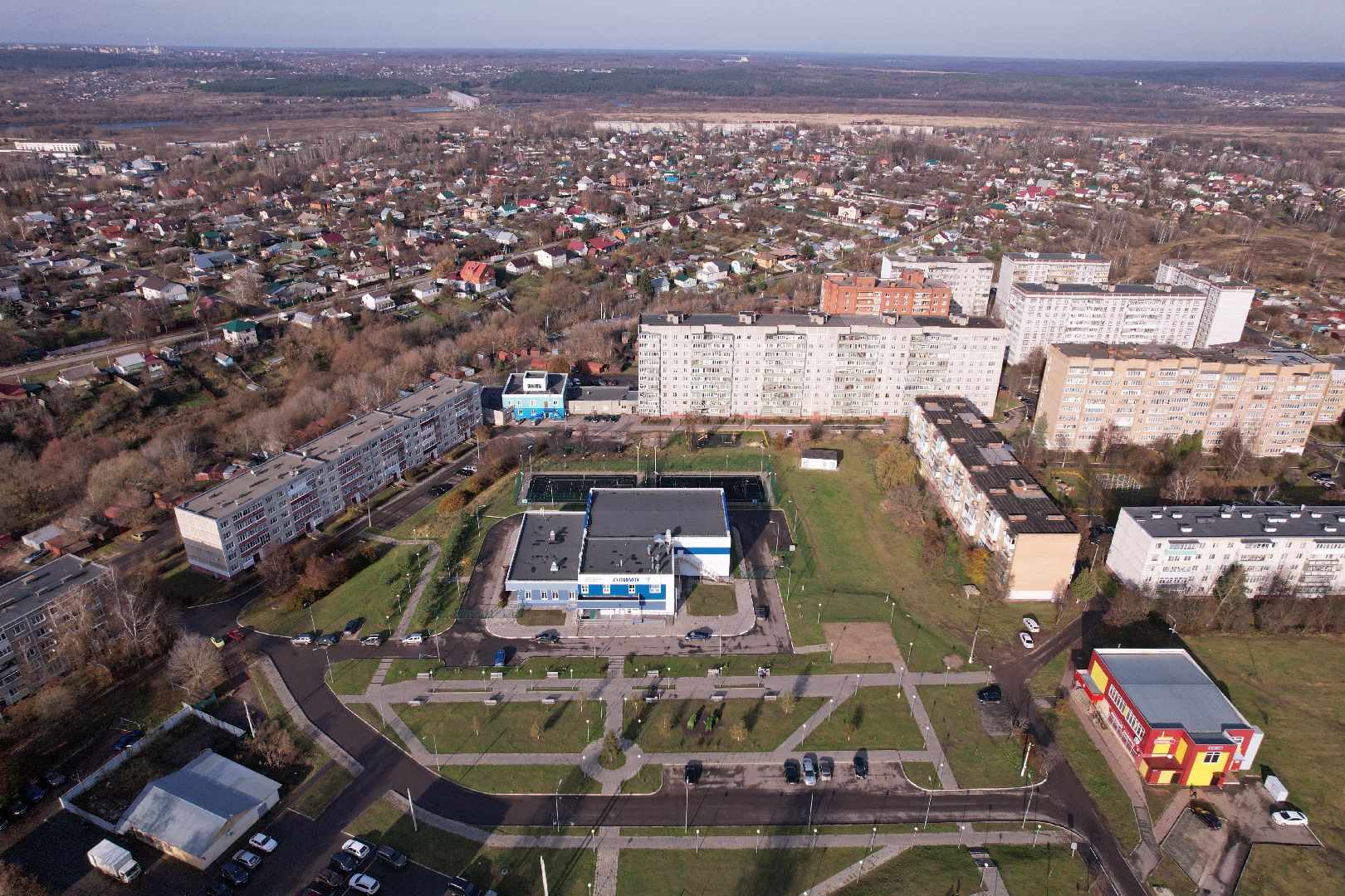 олимп, кашира, спорт,видео с коптера,