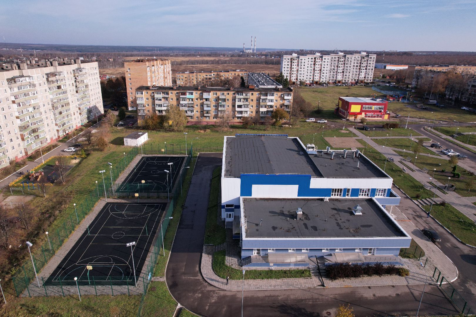 олимп, кашира, спорт,видео с коптера,