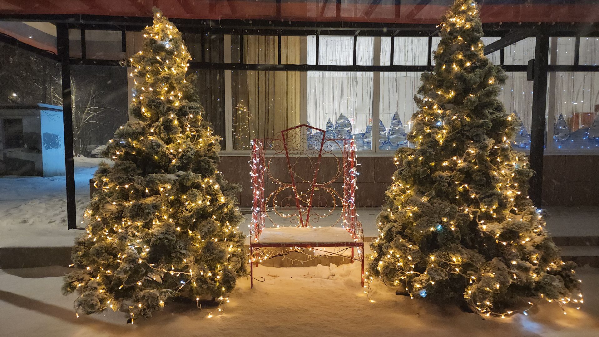 долгопрудный, новый год, конкурс, фасады, гирлянды,