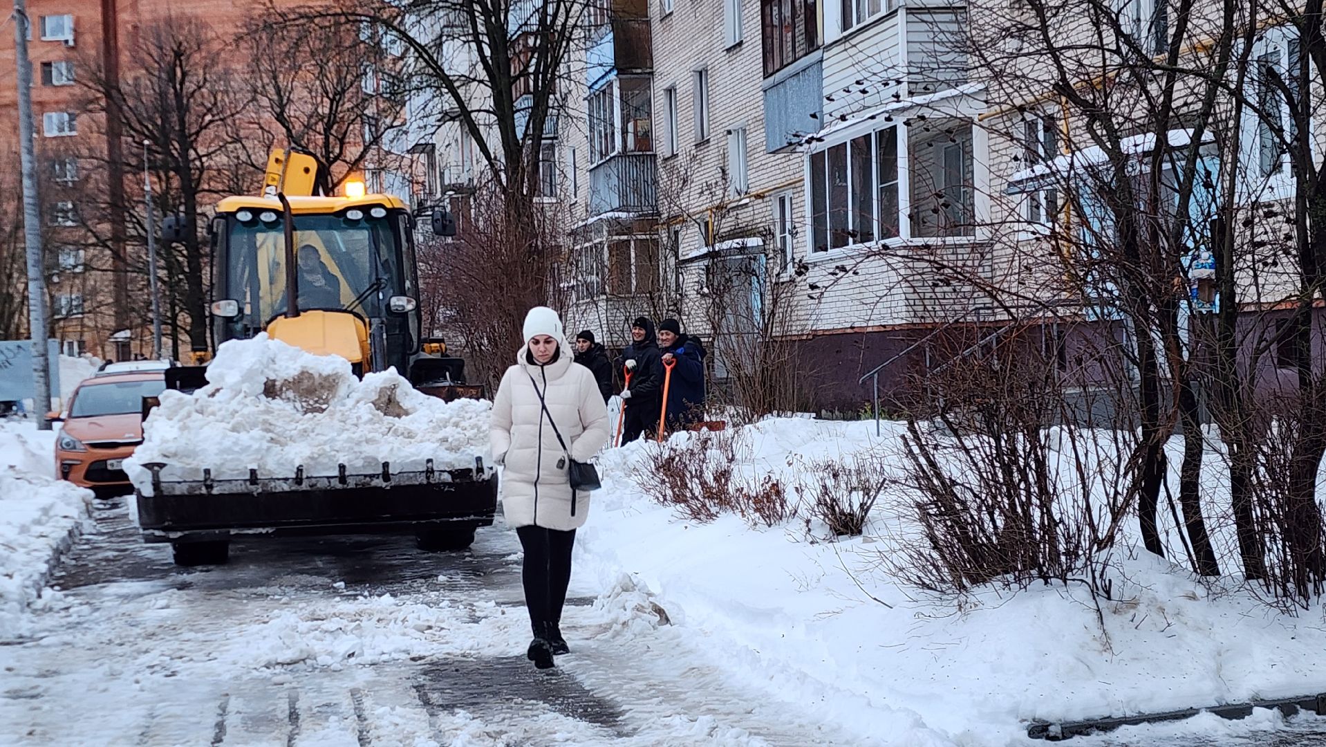 Подольск, Уборка, студенты,