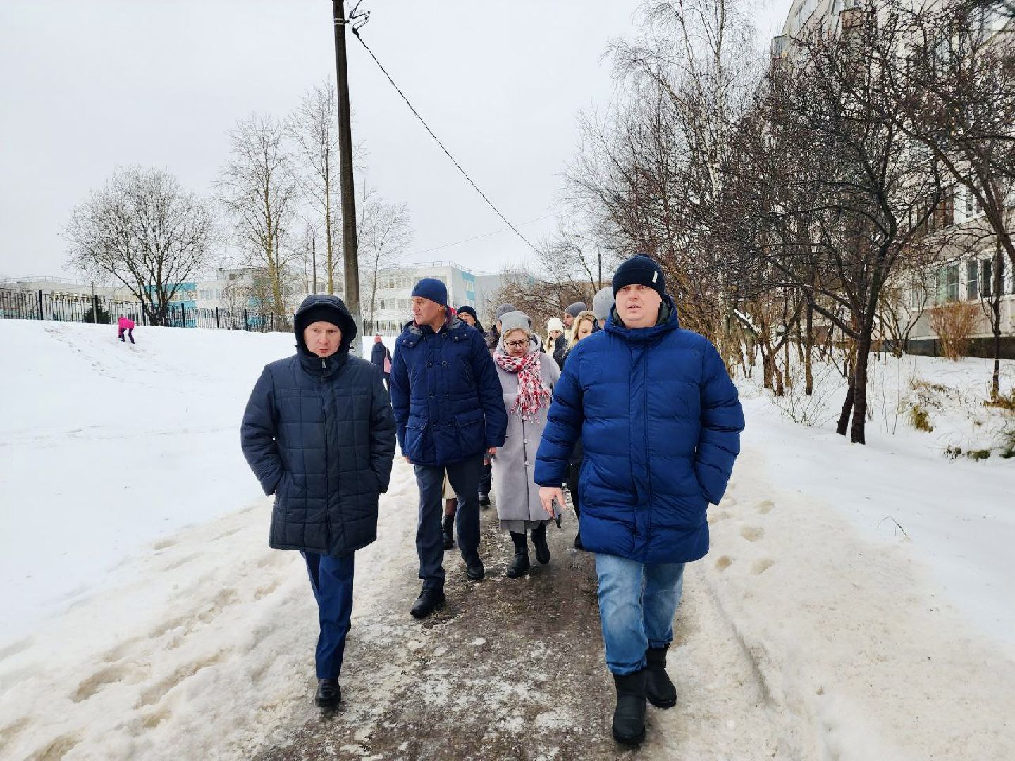 снегопад, жкх, уборка снега,фрязино,