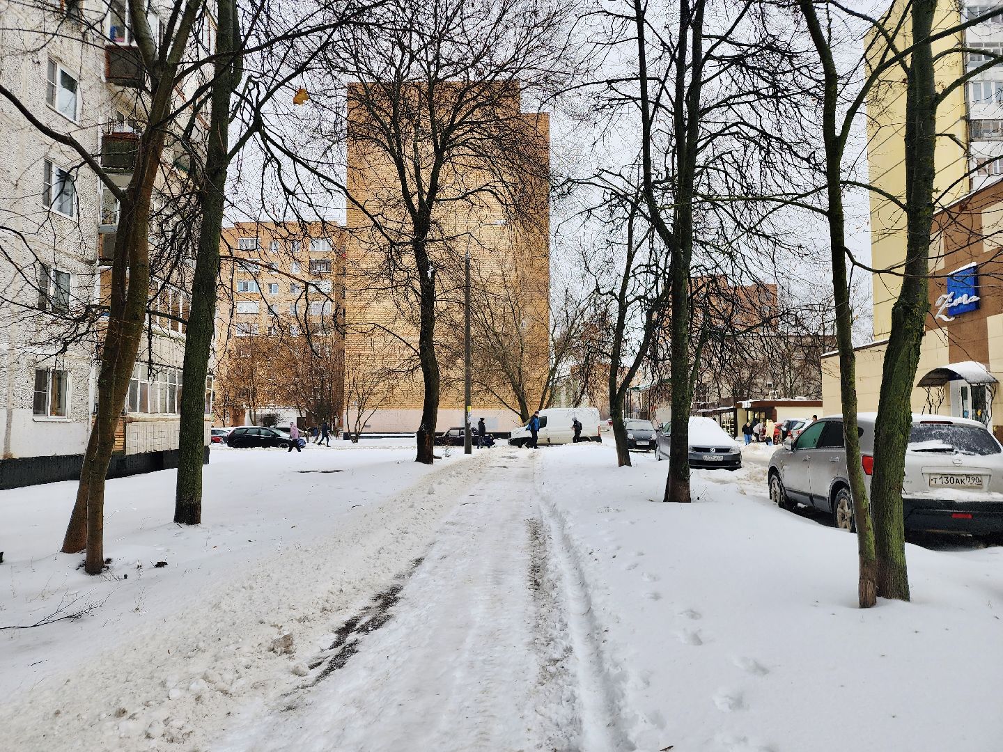 снегопад, жкх, уборка снега,фрязино,