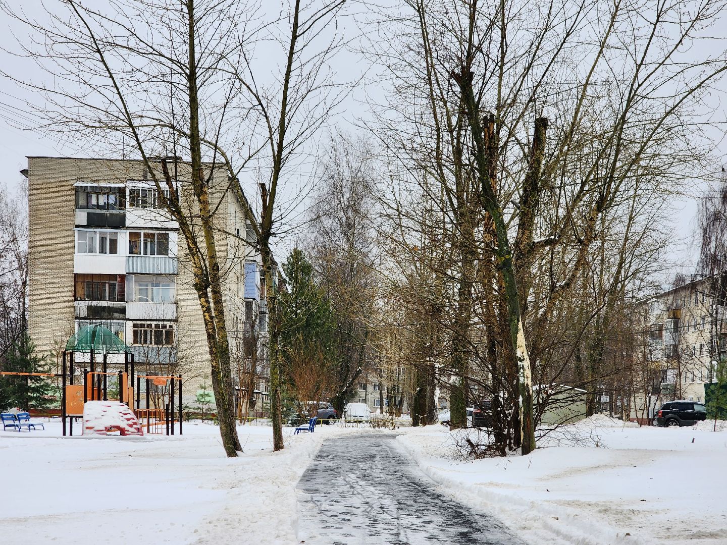 снегопад, жкх, уборка снега,фрязино,
