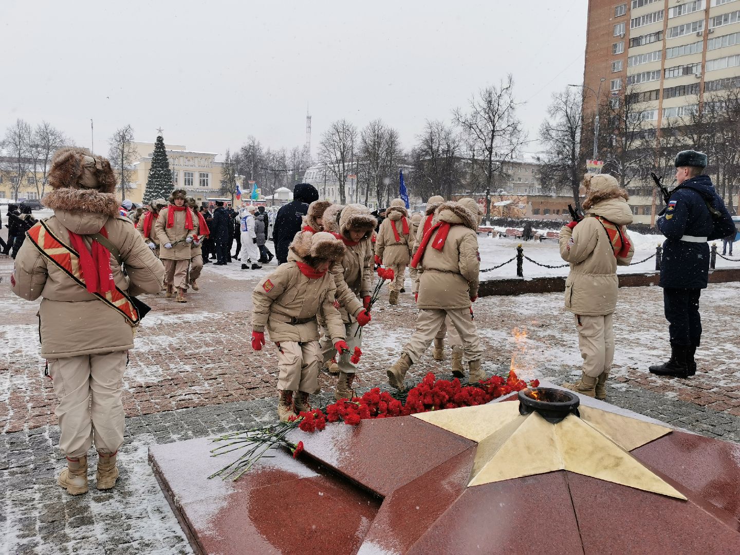 Подольск, возложения,
